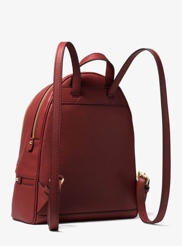 Damske Batohy Michael Kors Rhea Medium Leather Hnede - Kabelky Michael Kors Akcia | ZRNKG-6531